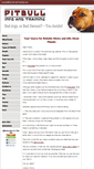 Mobile Screenshot of pitbull-info-and-training.com